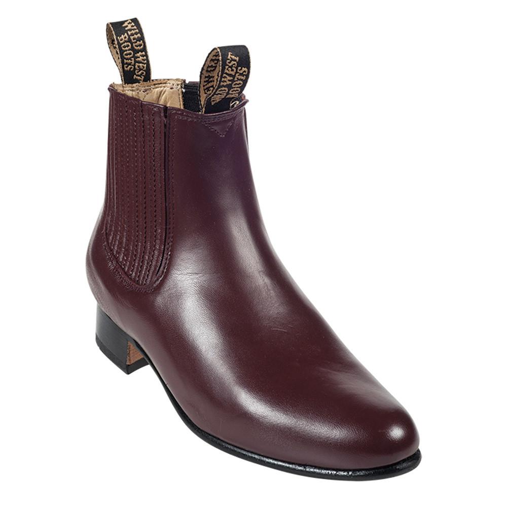 Wild West Men's Deer Leather Ankle Boots 2615107