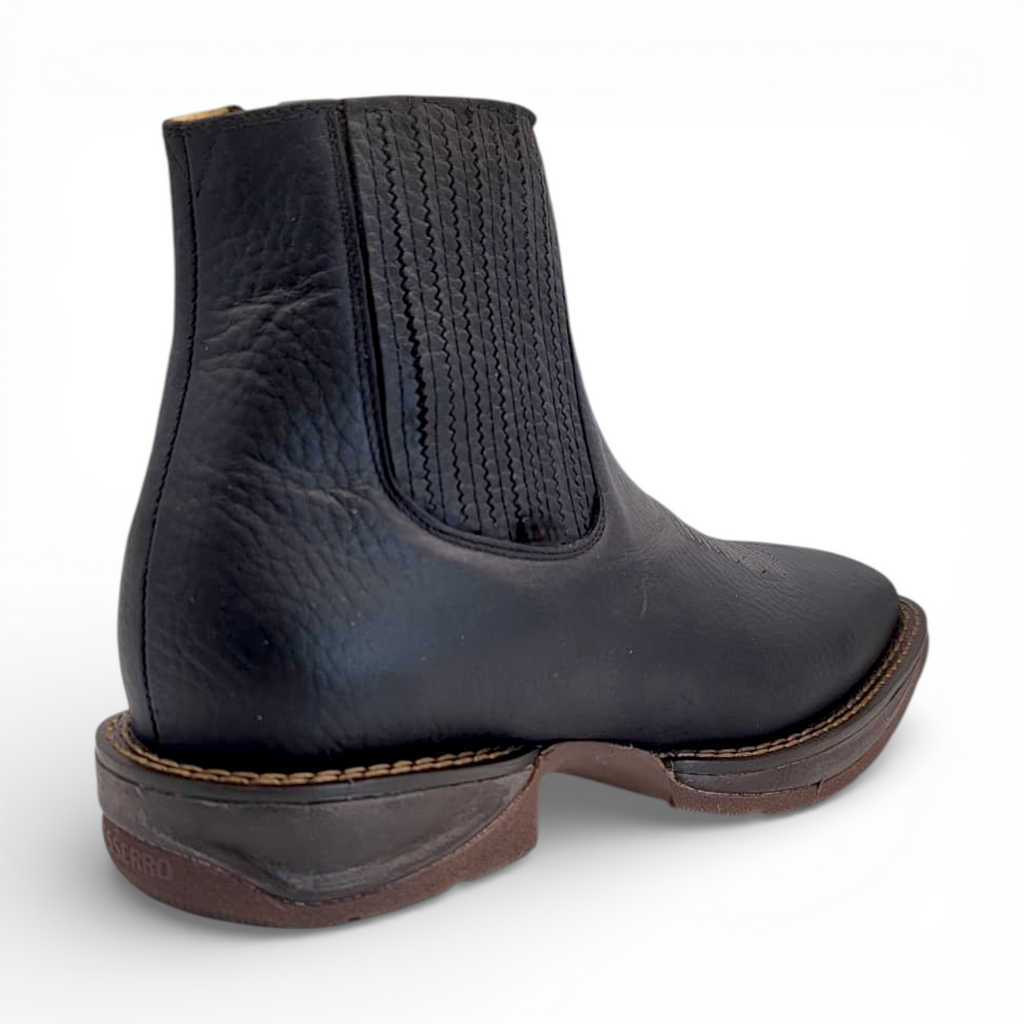 Men’s Lightweight Rubber Sole Botin in Black – GB5
