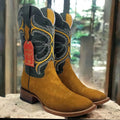 Square Toe Suede Boots