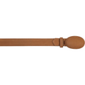 Nubuck Shedron Brown Cowboy Belt