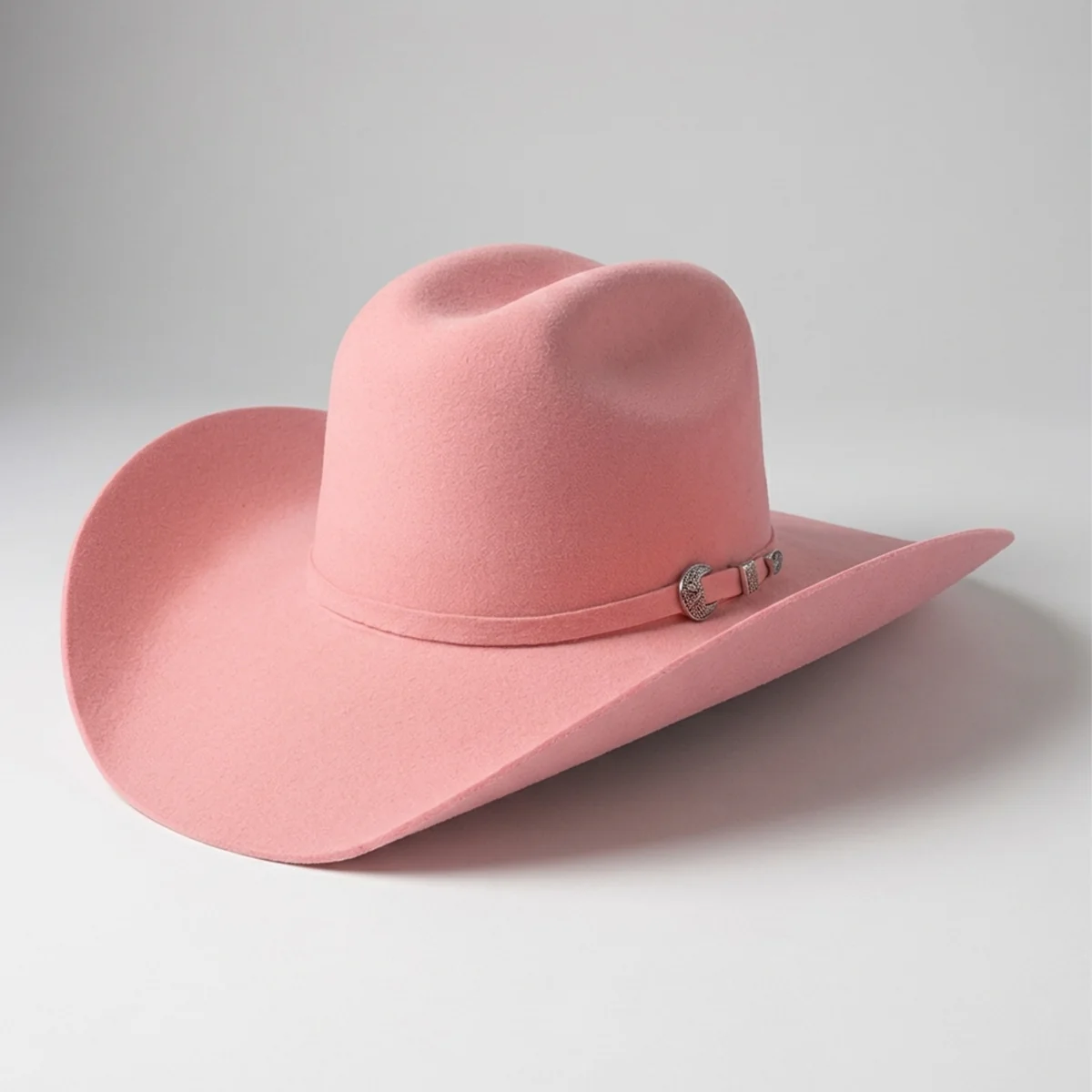 Tombstone Este Oeste Pink Felt Cowboy Hat