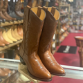 Brown Cowboy Boots Round Toe R Toe
