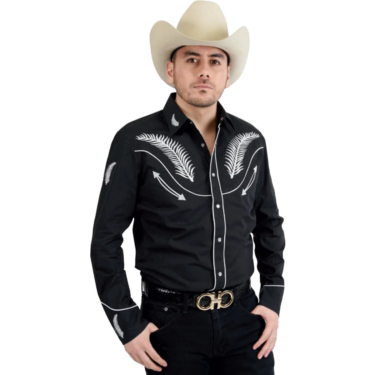 Feathered Western Shirts