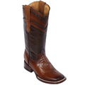 Wide Cowgirl Boots Square Toe