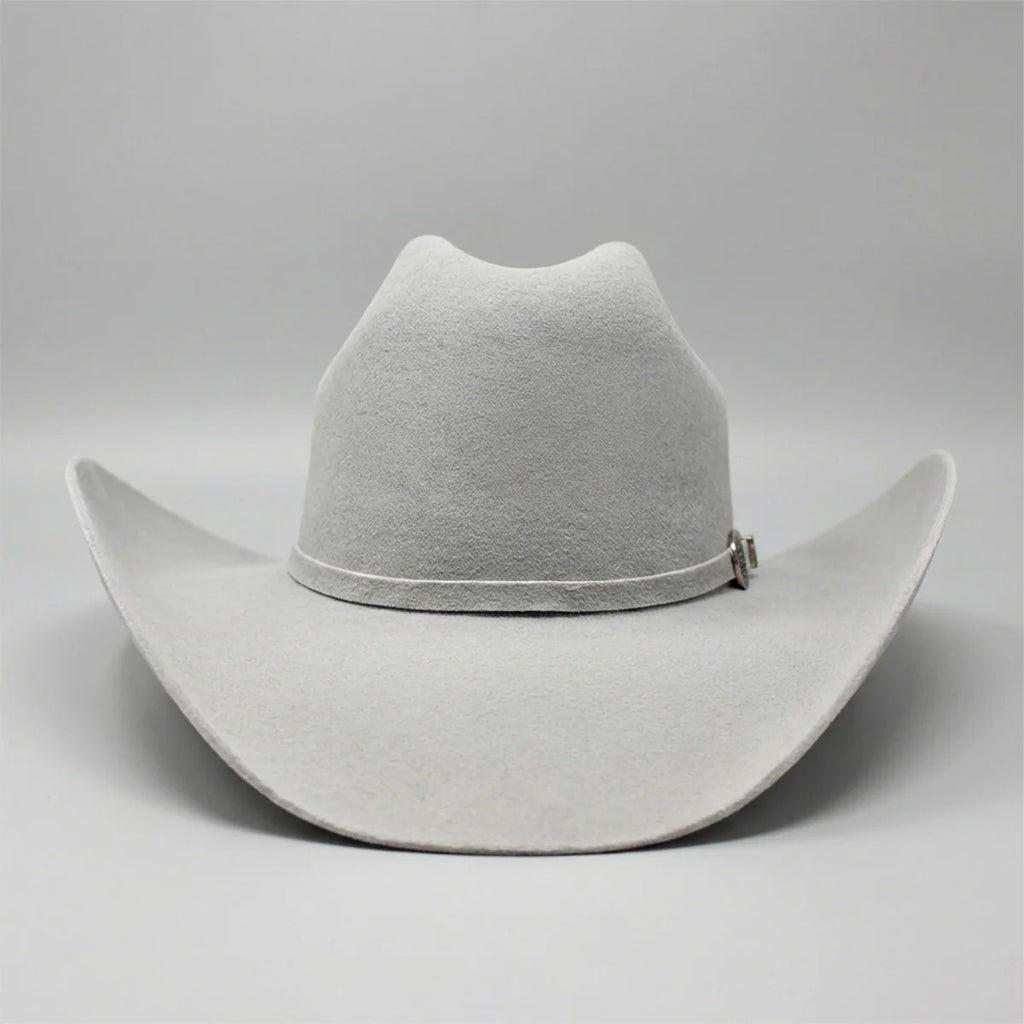 Tombstone Este Oeste Grey Cristal Felt Western Hat