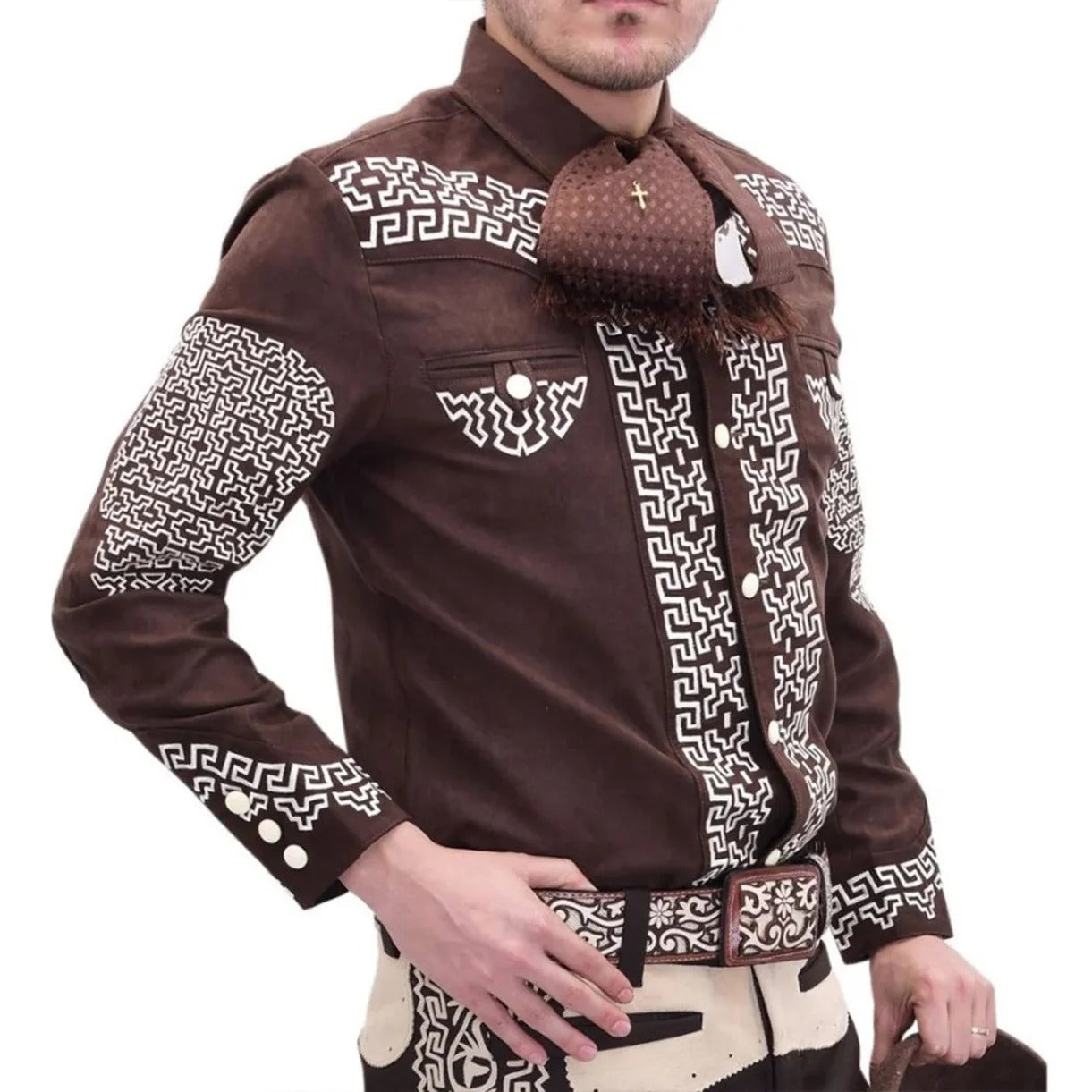 Mens El Dorado Charro Long Sleeve Shirt