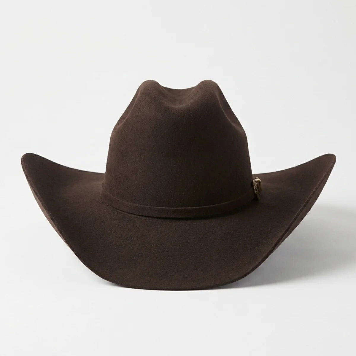 Tombstone Este Oeste Chocolate Brown Felt Western Hat