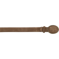 Cappuccino Brown Suede Belt