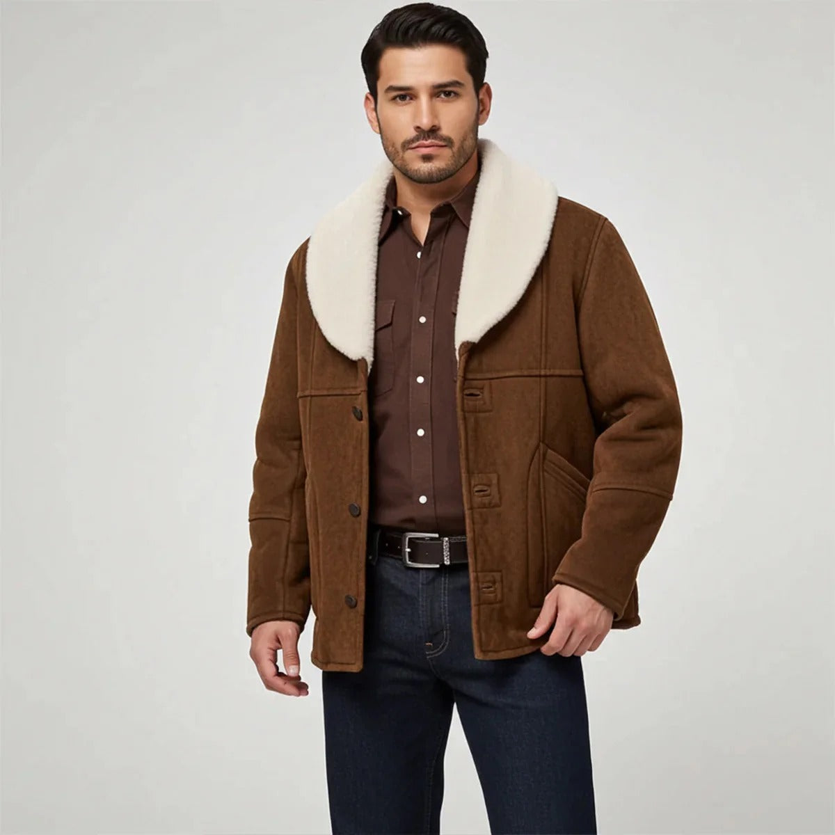 Mens Shearling Jacket