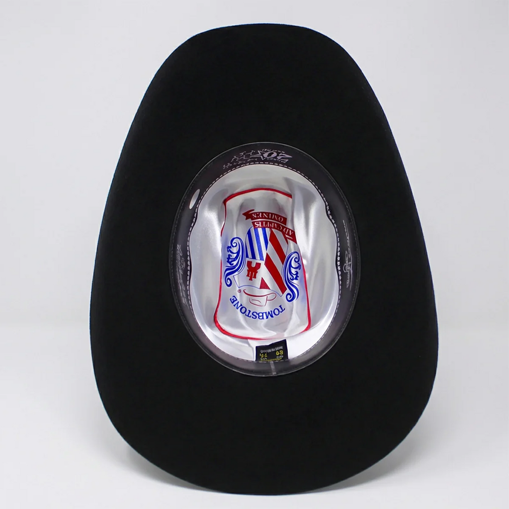 Tombstone Este Oeste Black Felt Western Hat