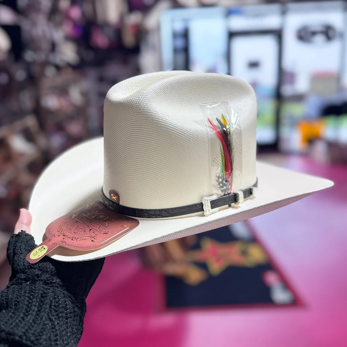Sombrero Tombstone 1000X Johnson Copa Alta