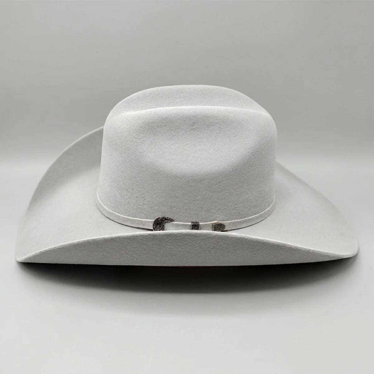 Tombstone Este Oeste Grey Cristal Felt Western Hat