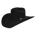 Tombstone Roper Black Felt Cowboy Hat