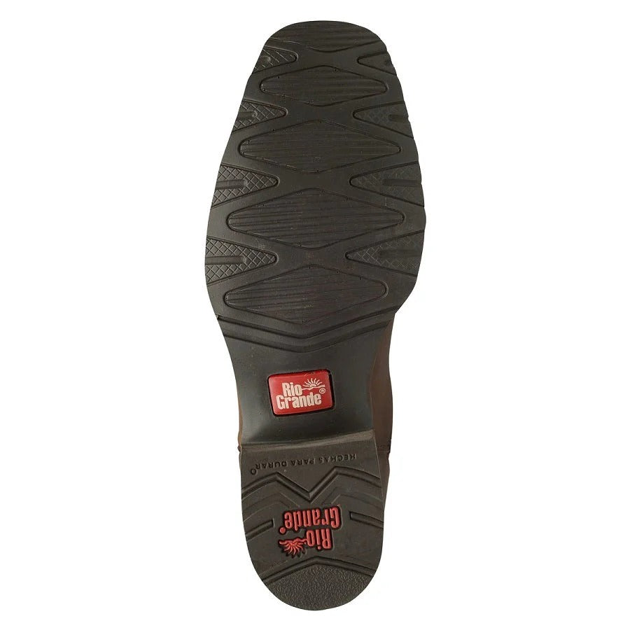 Rio Grande Men's Carson Western Boots with Zip