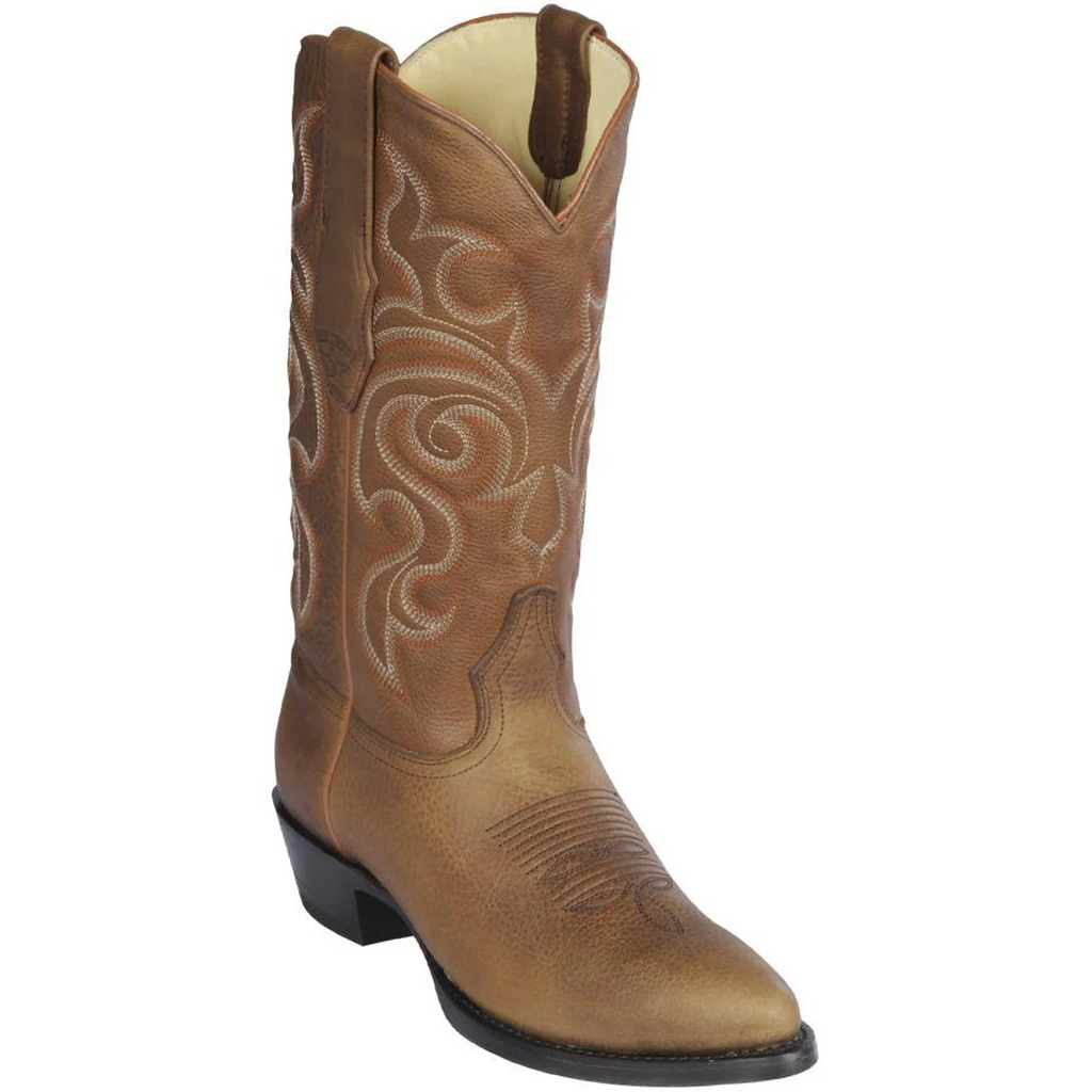 Classic Medium Round Toe Cowboy Boots R Toe