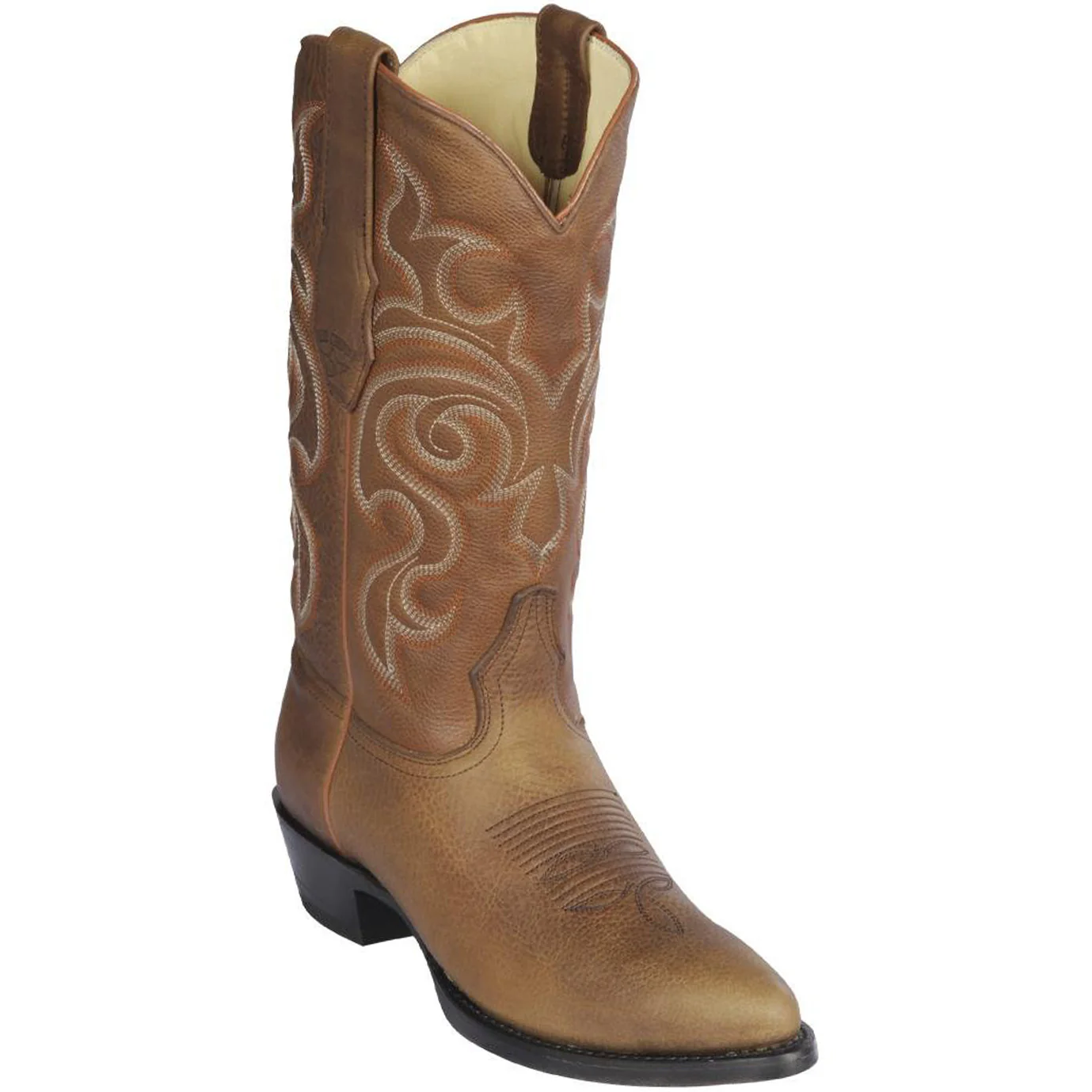 Classic Medium Round Toe Cowboy Boots R Toe
