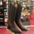 Brown Bull Shoulder Boots R Toe