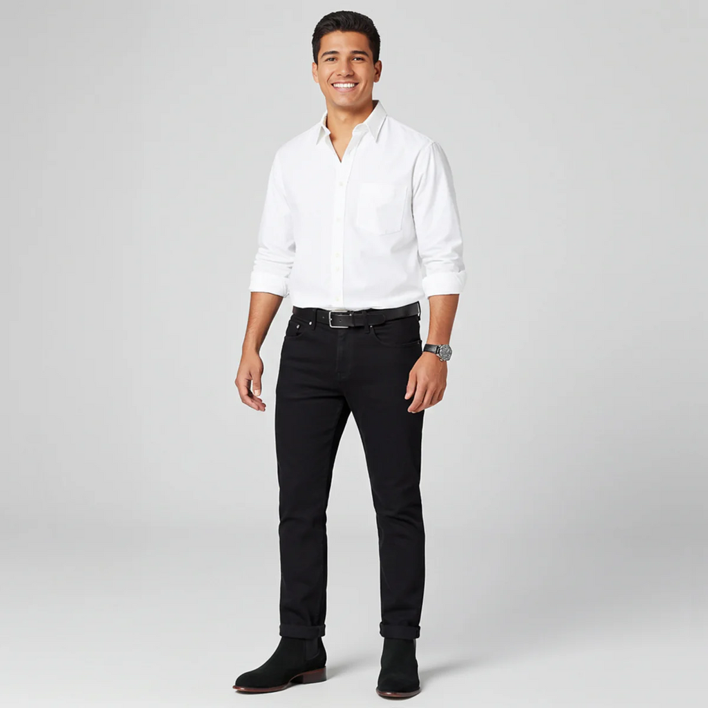 Mens Suede Chelsea Boots R Toe