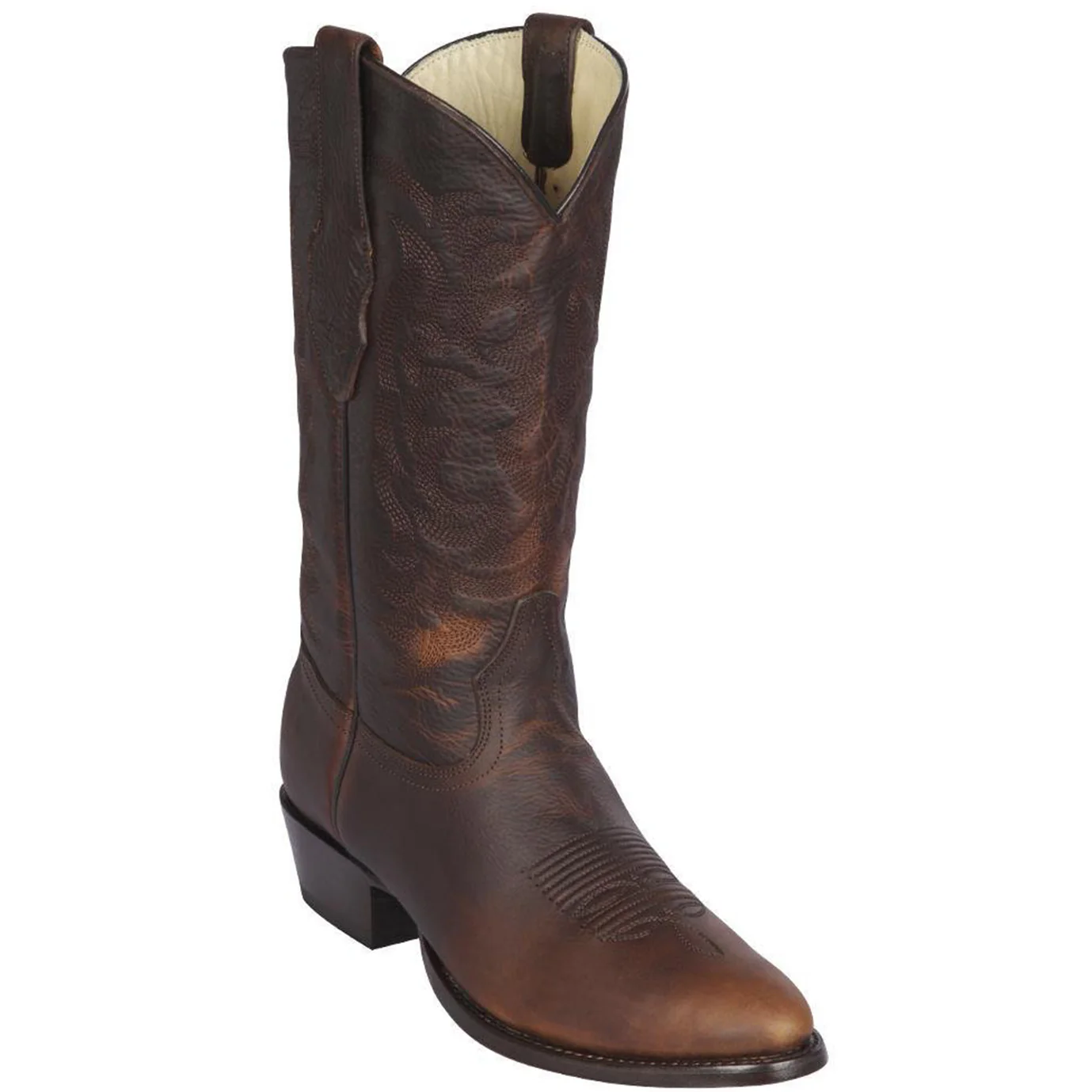 Classic Medium Round Toe Cowboy Boots R Toe