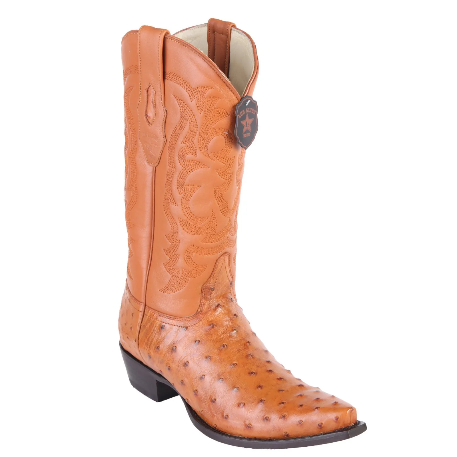 Los Altos Men's Ostrich Snip Toe 940351