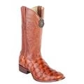 Los Altos Men's Pirarucu Fish Square Toe Cowboy Boots