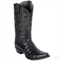 Los Altos Men's Caiman Belly Snip Toe Western Boot 948205