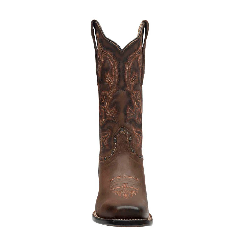 Rio Grande Women's Sandy Embroidery Western Boots - Square Toe