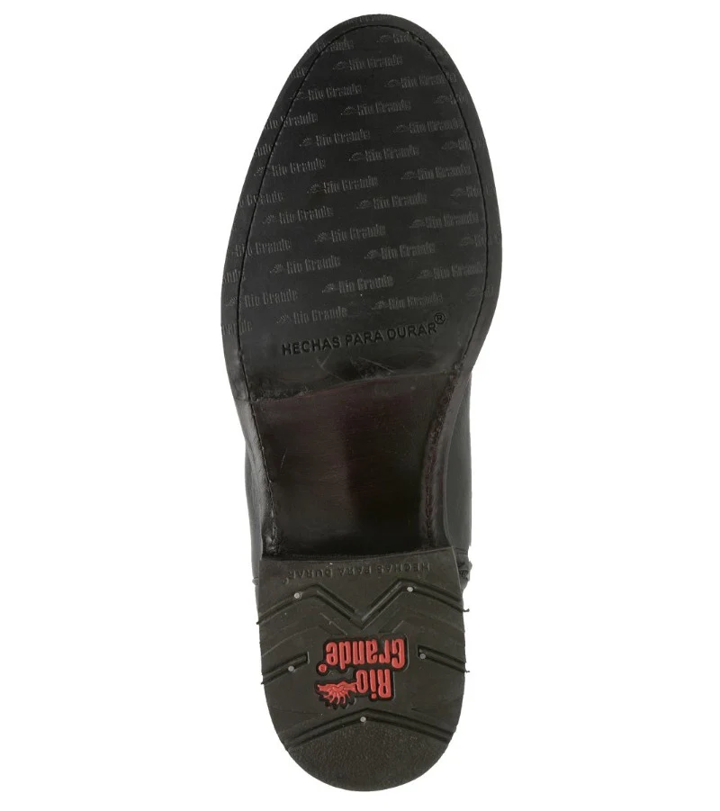 Roper Black Leather Boots