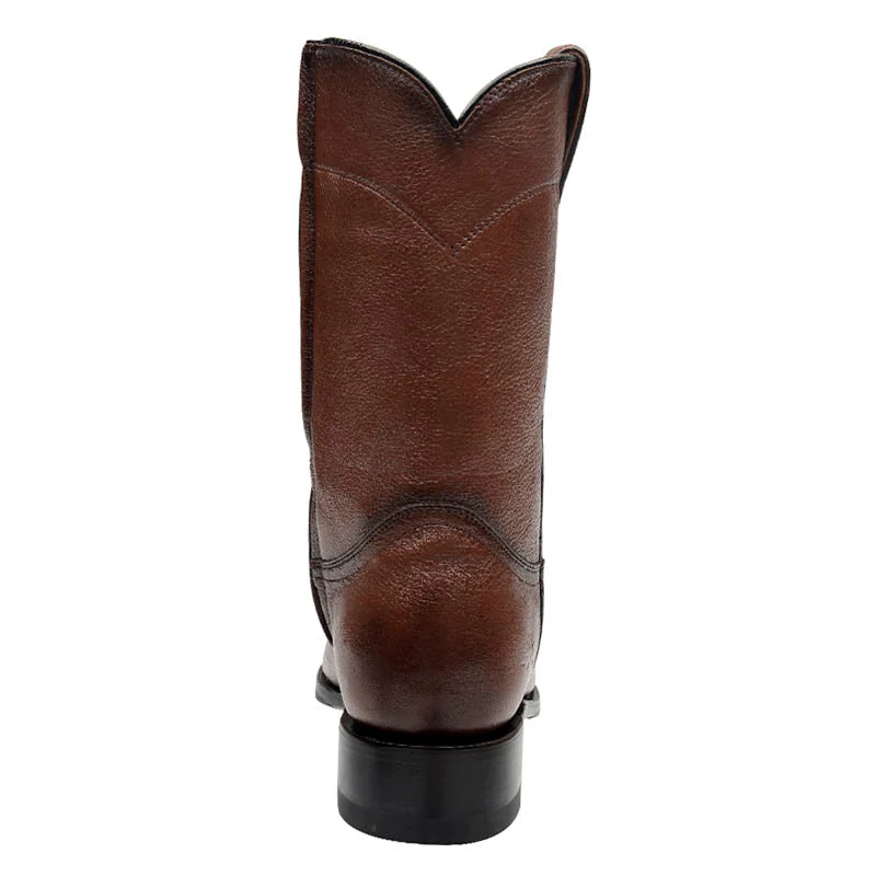 Rio Grande Men's Roper Leather Boot with Side Closure