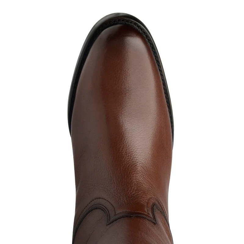 Rio Grande Men's Roper Leather Boot with Side Closure