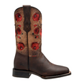 Rio Grande Women's Felipa Embroidered Flowers Western Boots - Square Toe