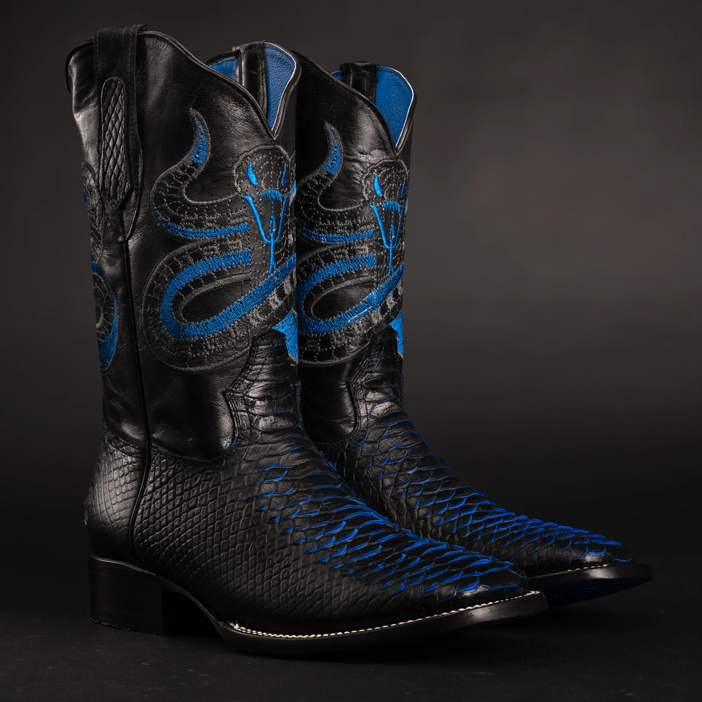 Men's VIPER Python Tribute Square Toe Cowboy Boot