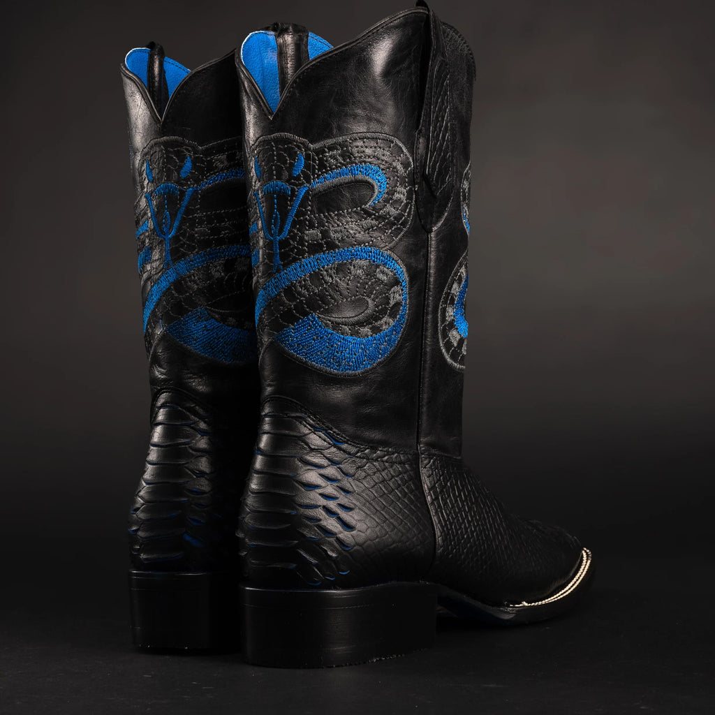 Men's VIPER Python Tribute Square Toe Cowboy Boot
