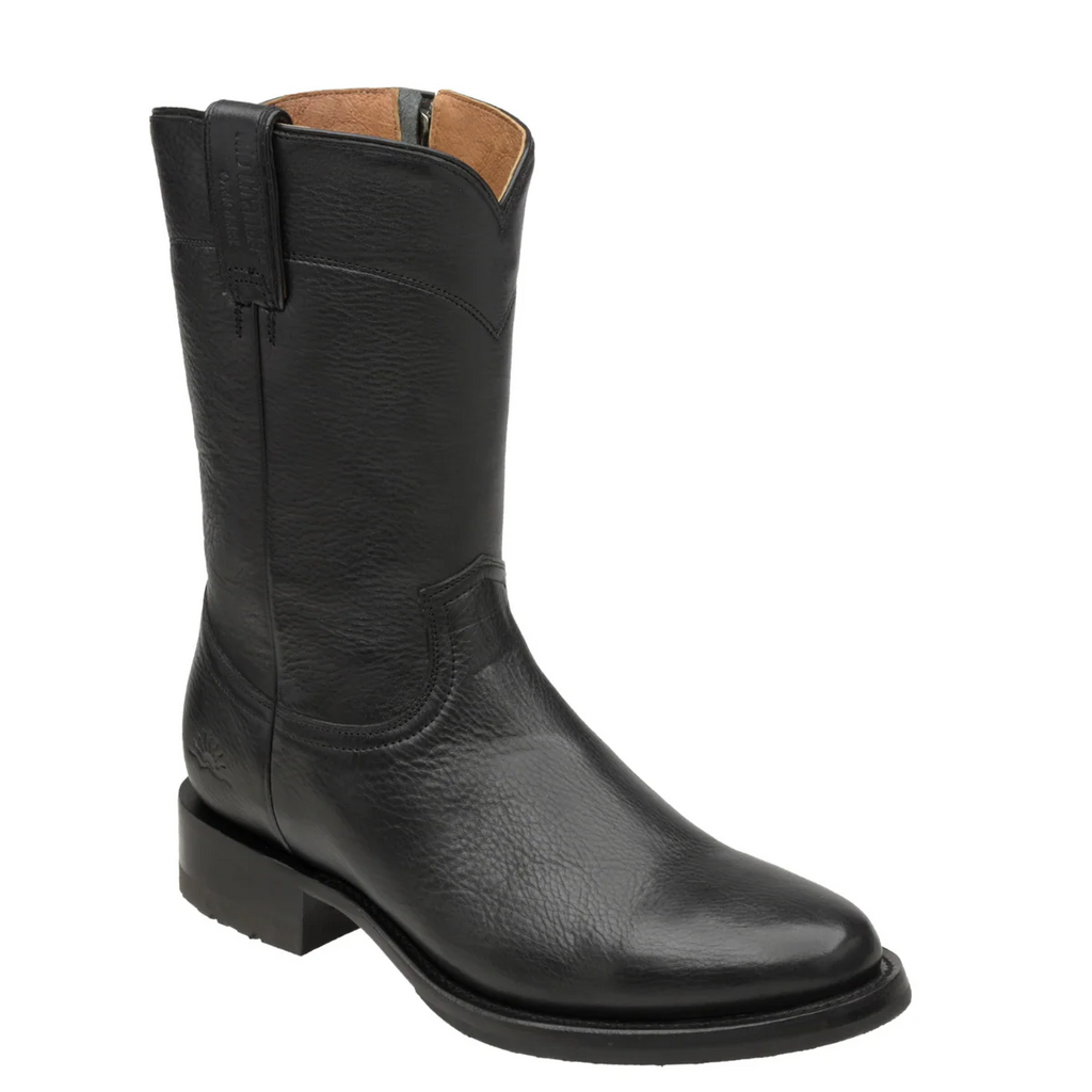 Roper Black Leather Boots