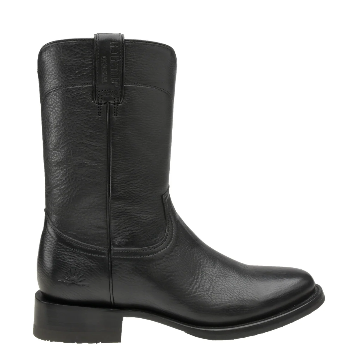 Roper Black Leather Boots