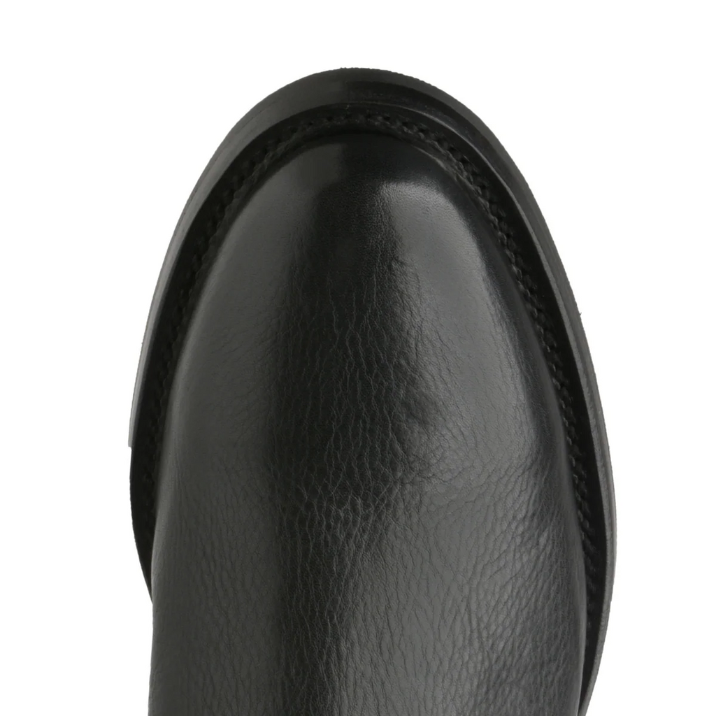 Roper Black Leather Boots