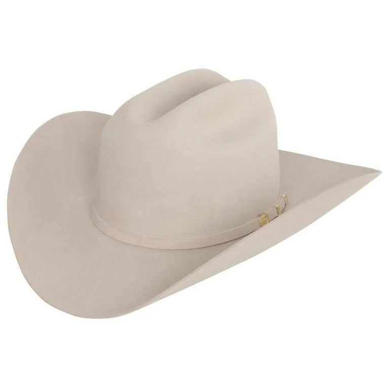 100x El Presidente Stetson Hat - silver Belly