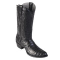Los Altos Men's Caiman Belly Western Boots Round Toe 6582