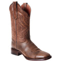 Napa Brown Cowboy Boots Square Toe