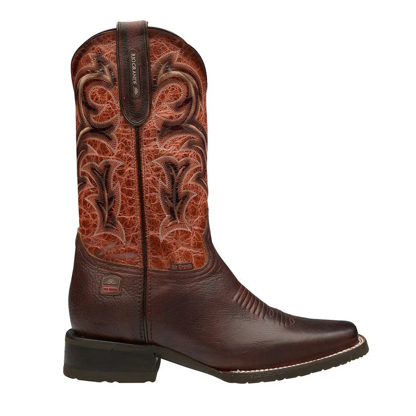 Rio Grande Men's Western Boot Welt Flex Sole Boston