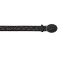 Matte Black Pirarucu Belt