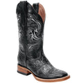 Womens Hand Tooled Boots Square Toe