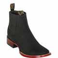 Brown Chelsea Boots Square Toe