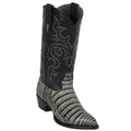 Los Altos Men's Belly Caiman Cowboy Boots j toe 998233